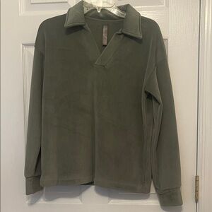 Mondetta Sage Green Knit Top
